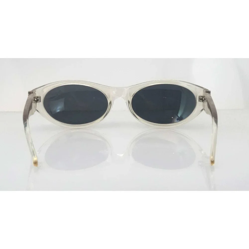 NEW Vintage VERSACE (Authentic) Mod. 407G-924 Sunglasses, Clear Acrylic frames.
